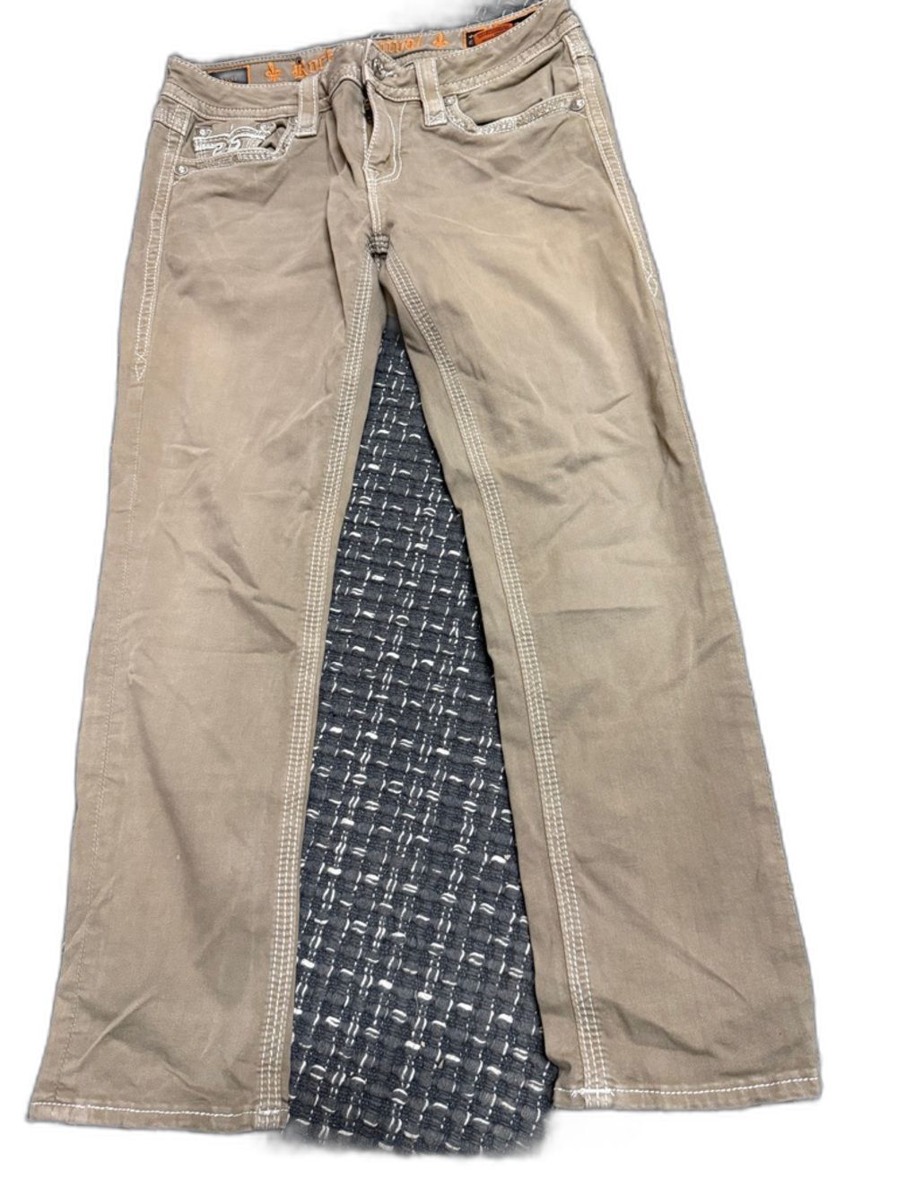 Rock Revival Tan crop
